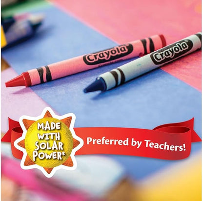 Crayola Crayons, Assorted Classic Colors, 24 Count