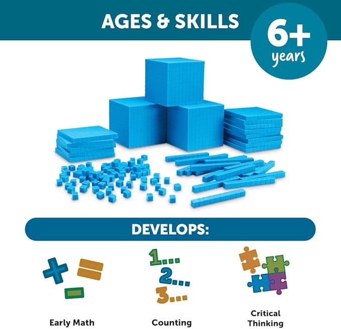 Learning Resources Plastic Base Ten Class Set