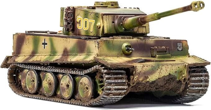 Airfix Model Tank - A02342 Tiger 1, Plastic Model Kits for Adults & Kids 14+, 1:72 Scale, Skill Level 1, WW2 Theme Military Models, World War 2 Tanks