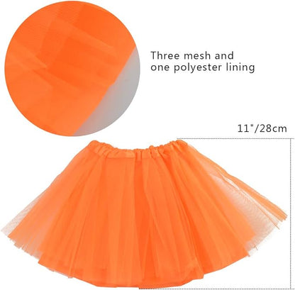 Kids 6 in 1 Costume Accessories 1970s 1980s Fancy Outfits and Dress for Cosplay Party Theme Party for Girl