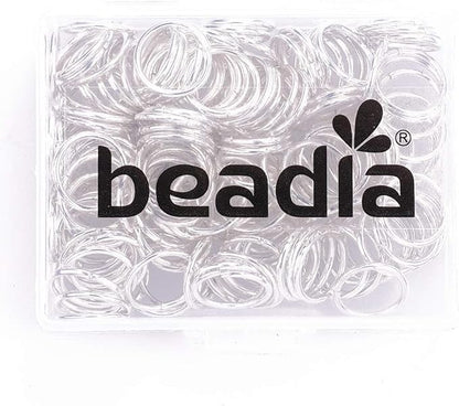 Open Jump Rings Sliver 0.9x10mm 200pcs for DIY Jewelry Making Supplies