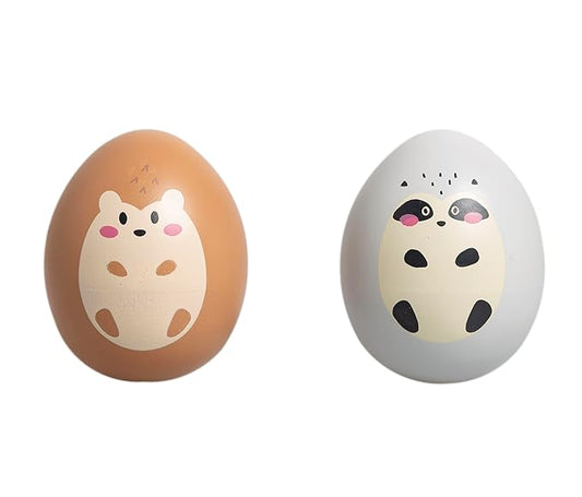 Pearhead Wooden Wobble Toy Set, Baby Tummy Time Montessori Toy, for Babies 6+ Months, Wobbler Toys for Learning, Baby Development Toy for Infants and Toddlers