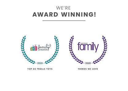 Delta Children Chair Desk with Storage Bin, Trolls World Tour