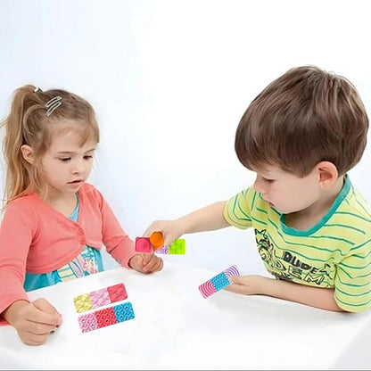 8 Pack Sensory Toys for Kids with Autism, Fidget Toys Adults Calming, Sensory Stickers for Anxiety Relief Items, Fidget Strips for Classroom Desk for Travel, Easter Gifts for Kids