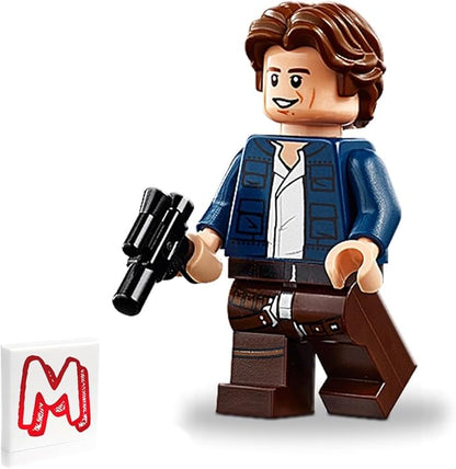 LEGO Star Wars Cloud City Minifigure - Han Solo with Holster Pattern (with Blaster) 75243