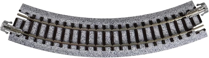 Kato USA Model Train Products UNITRACK Compact Tracks (4-Piece), 150mm/(6") Radius/45-Degree