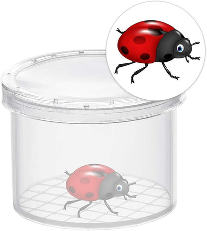 Coopay 120 Pieces Bug Viewer Critter Insect Cage Magnifying Insect Box Bug Magnifier Container Bug Catcher Cage, Science Nature Exploration Tools