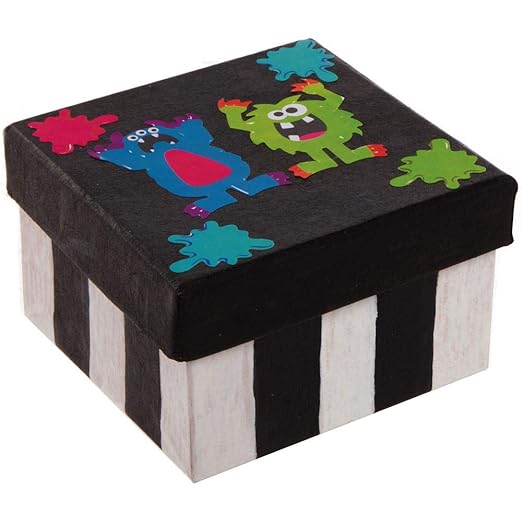 Baker Ross AX252 Monster Bunch Sticker Rolls - Pack of 600, Kids Stickers, Ideal for Children's Arts and Crafts Projects, Great for Card Making and Scrapbooking, Halloween Stickers