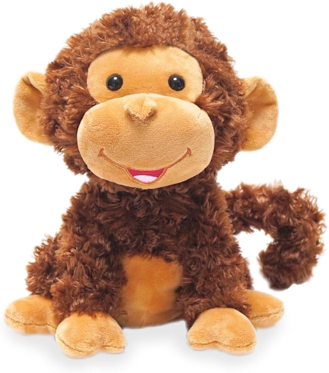 Cuddle Barn - Crackin' Up Coco | Super Soft Animated Twirling Moving Monkey Stuffed Animal Plush Toy | Spins Around Making Monkey Sounds | Great Gift for Toddlers and Kids Ages 1 and Over - 10 Inches