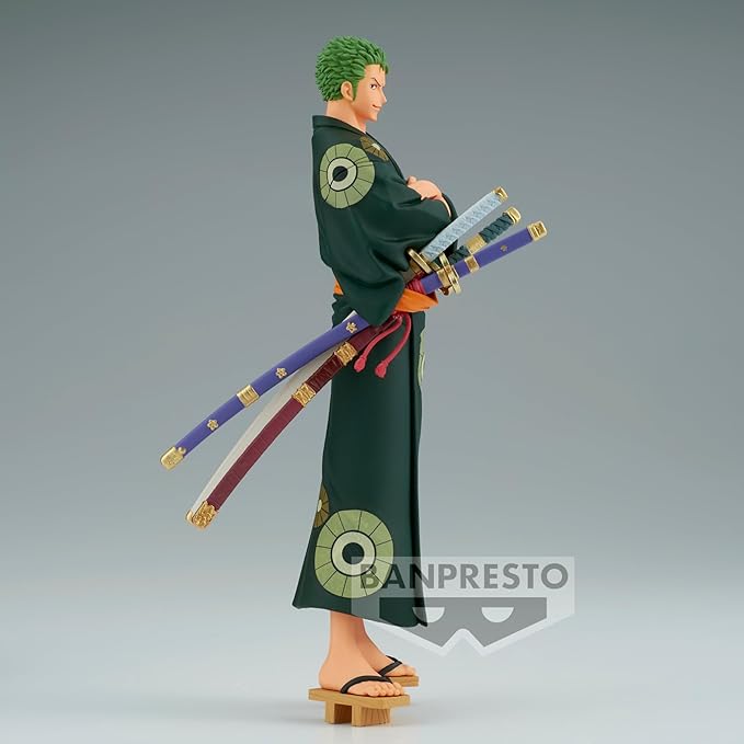 Banpresto - One Piece - Wanokuni Roronoa Zoro (Yukata Ver.), Bandai Spirits DXF ~The Grandline Series~ Figure