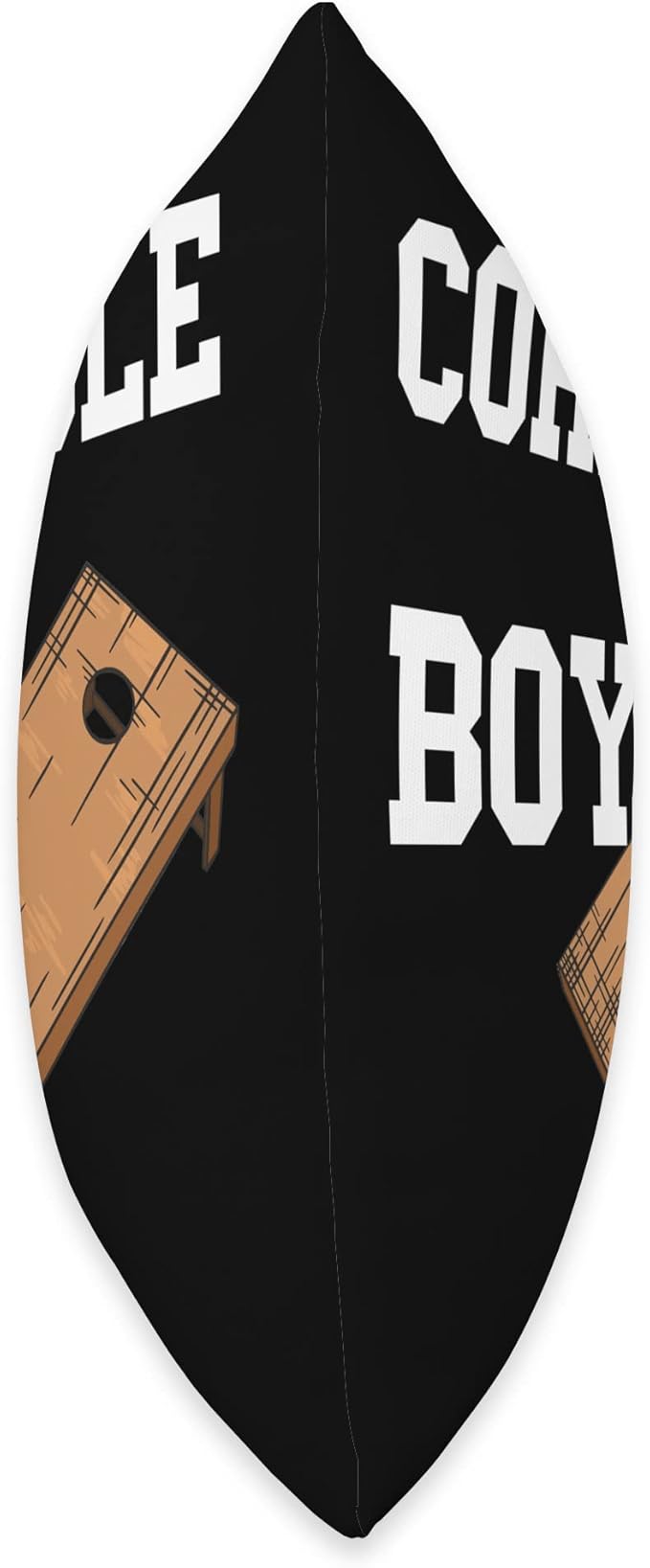 Boy Toss Game Lover Cornhole Board Throw Pillow, 18x18, Multicolor