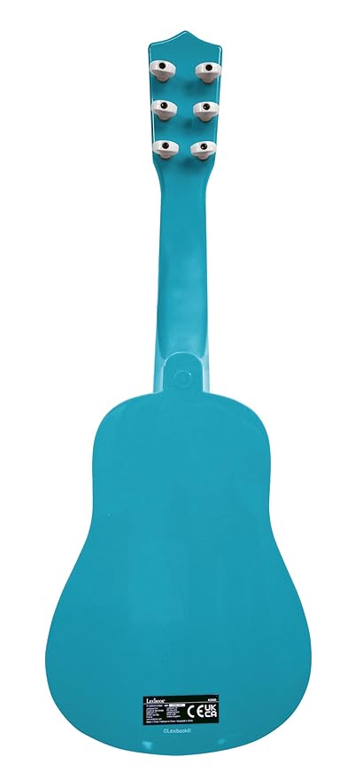 Lexibook, Disney Stitch, My First Guitar for Children, 6 Nylon Strings, 53 cm / 21'', Guide Included, Blue, K200D