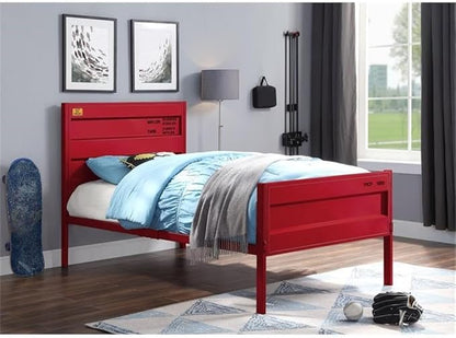 Acme Cargo Twin Panel Kids Bed in Red