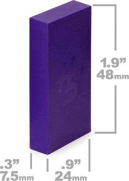 Spin Master Games H5 Domino Creations, 60-Piece Blue/Purple Set by Domino Artist Youtuber Lily Hevesh Classic Family Game, for Adults and Kids Ages 5 and up