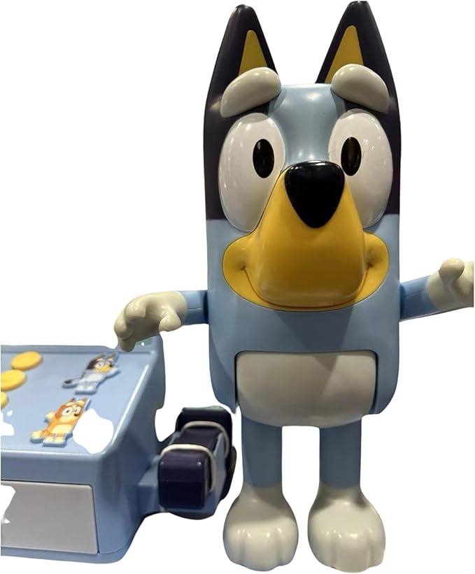 Bluey 's My Size Shopping Set Takes Your Child into The World of Bluey with Toys of just The Right Size!