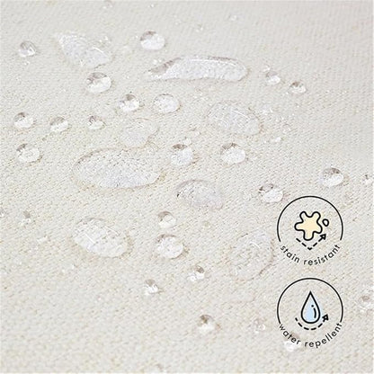 DaVinci Everly Recliner and Swivel Glider in Performance Cream Eco-Weave, GREENGUARD Gold Certified