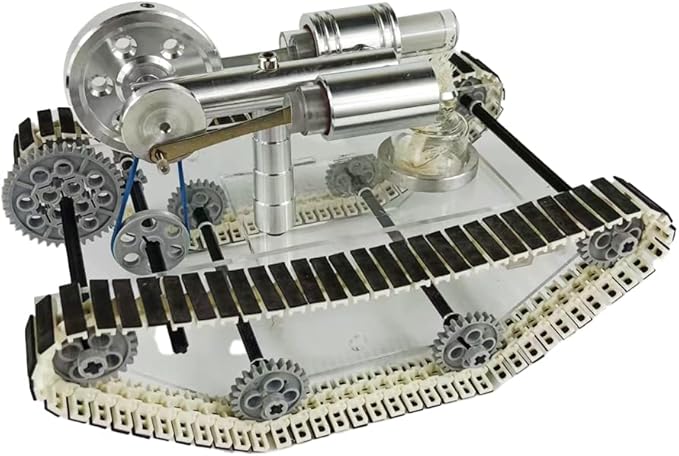 God ice Stirling Engine Model Tank Stirling Physical Experiment Science Education Engine Model Children's Creative Gift Adult (Detachable)
