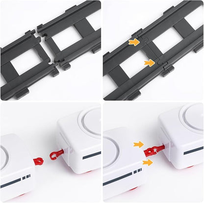 Sushi Train Toys - Child Day Rotating Sushi Bar Train Goes Around Train Toys Japanese Sashimi Plates Sushi Serving Tray for Child Days of Week DIY Sushi Making Supplies