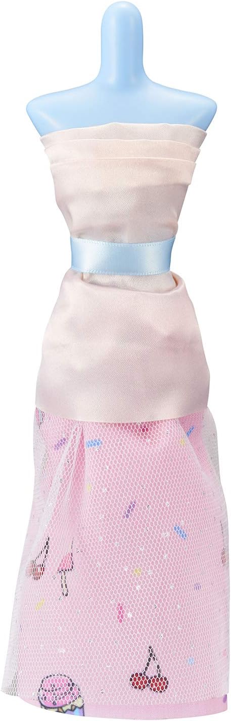 BANDAI 40433 Harumika Fashion Design for Kids-Craft Your Own Catwalk Looks with This Creative Kit-Double Torso Set-'Yummy All Over' Style Includes Reusable Mannequin, Fabric and Accessories