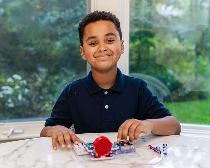 Elenco STEM Toy Radio KIT | for Kids 8+ yrs | Electronics KIT | Science KIT for Kids | DIY STEM KIT | SNAP Circuits STEM