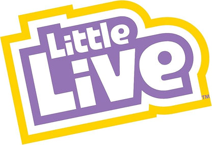 Little Live Pets WODJ4 Cozy Dozys: Petals The Panda | Interactive Plush Toy Panda. 25+ Sounds and Reactions. Magical Eye Movement. Blanket, Pacifier for Kids Ages 4+, Multicolor (26400)