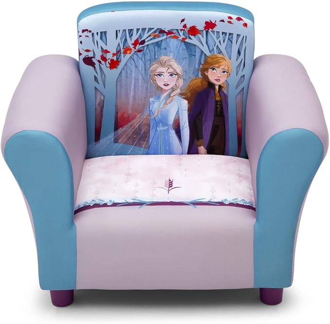 Delta Children Kids Character Upholstered Chair, Disney Frozen II