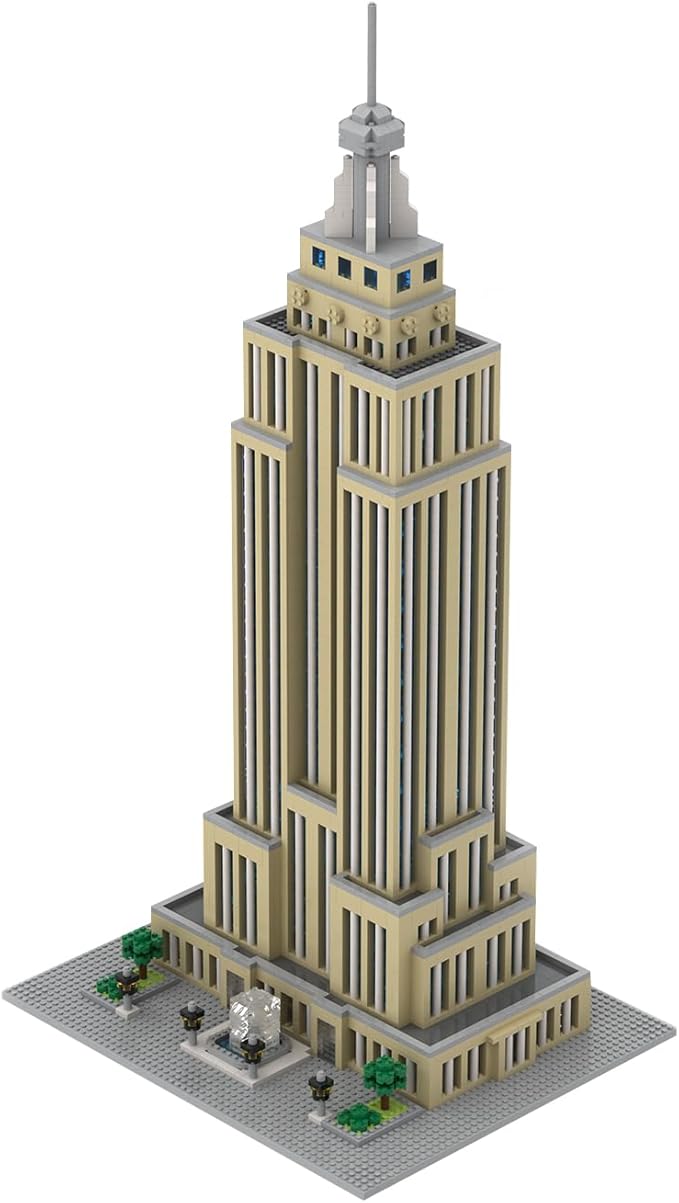 dOvOb Architecture Empire Building Micro Blocks Set（3819PCS） - World Famous Architectural Model Toys Gifts for Kid and Adult