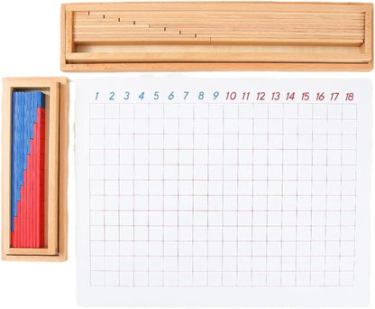 MEYOR Montessori Subtraction Board Mathematics Textbook for Preschool Early Learning Tool