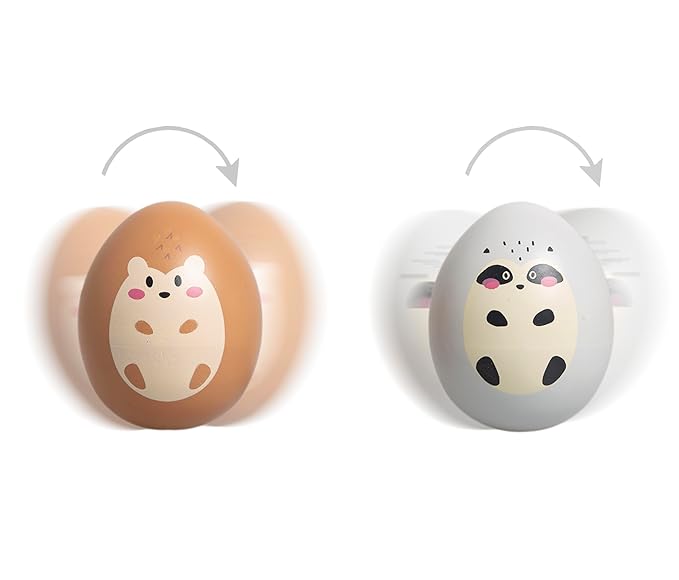 Pearhead Wooden Wobble Toy Set, Baby Tummy Time Montessori Toy, for Babies 6+ Months, Wobbler Toys for Learning, Baby Development Toy for Infants and Toddlers