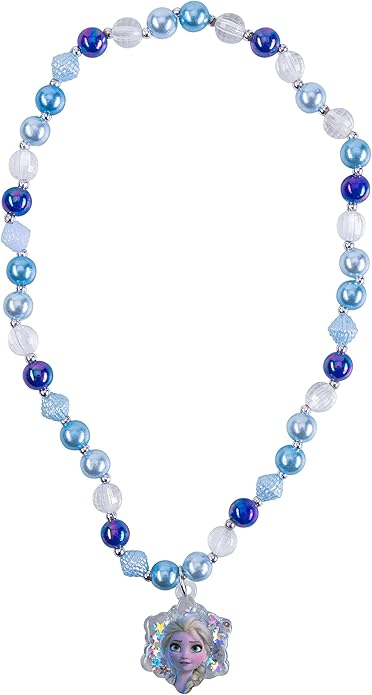 LUV HER Frozen Princess Dress Up Accessory Set - Jewelry Set - Princess Elsa Tiara Set - Giftable Box - Birthday Gifts For Girls - Holidays Gift - Girl Toys Dress Up Kit - Ages 3+