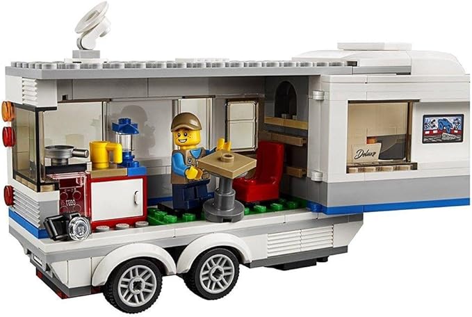 LEGO City Pickup & Caravan 60182 Building Kit (344 Pieces)
