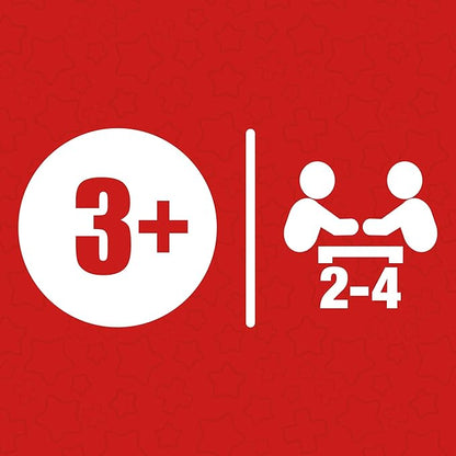 Hasbro Gaming Twister Junior Game, Animal Adventure 2-Sided Mat, 2 Games in 1, Party Game for Kids Ages 3 and Up, Indoor Game for 2-4 Players