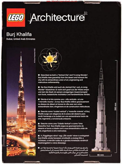 LEGO Architecture Burj Khalifa 21031 Landmark Building Set