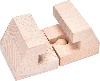 11 Pack Wooden Train Tracks Sets Toys,Male-Male Female-Female Bump Track,Crossing Bridge Train Track Toys,Cross Track and Stop Track Compatible with All Major Brands,Railroad Toy Accessories