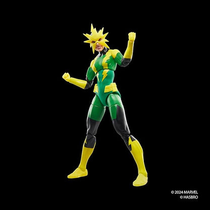 Marvel Legends Series Electro (Francine Frye), Retro Comics Collectible 6-Inch Scale Action Figure