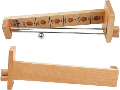 Shoot The Moon Game, Classic Desktop Games Wooden Hockey Play for Adult Children's Educational Toys