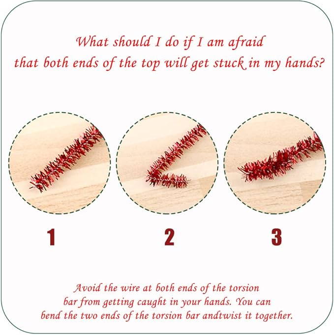 200 Pieces Pipe Cleaners, Christmas Glitter Pipe Cleaners, Pipe Cleaners Chenille Stem with 100 Pom Poms, Craft Pipe Cleaners for Creative Christmas Decoration Supplies Arts and Crafts Project