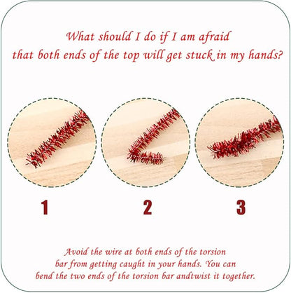 200 Pieces Pipe Cleaners, Christmas Glitter Pipe Cleaners, Pipe Cleaners Chenille Stem with 100 Pom Poms, Craft Pipe Cleaners for Creative Christmas Decoration Supplies Arts and Crafts Project