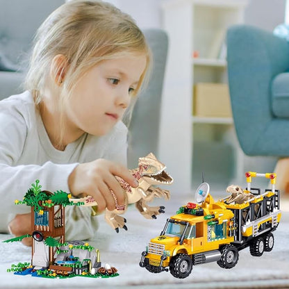 Mesiondy Dinosaurs Building Blocks Set, Dinosaur Toys for Age 8-14 Years,Dinosaur Park World, Birthday Gifts for Boys and Girls (546 Pcs)...