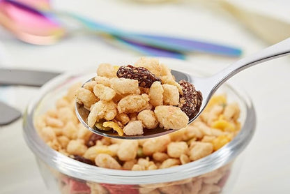 Exzact Kids Flatware 6pcs Toddler Utensils Children Silverware 18/10 Stainless Steel - Dishwasher Safe, 2 Years + (Safari)