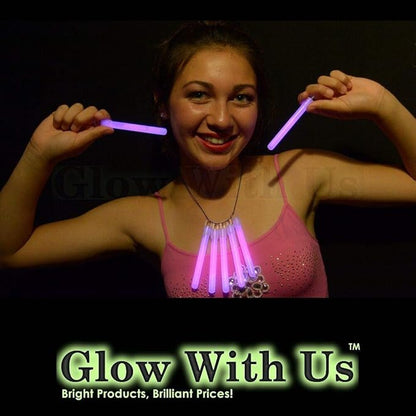 Glow Sticks Bulk Wholesale, 1000 4” Pink Glow Stick Light Sticks. Bright Color, Kids Love Them! Glow 8-12 Hrs, 2-Year Shelf Life, Sturdy Packaging, GlowWithUs Brand…