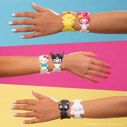 FigBands Hello Kitty and Friends Multipack- 8 Series 1-2-in-1 Figure and Band - Officially Licensed Sanrio Product from Jazwares - Ages 4+