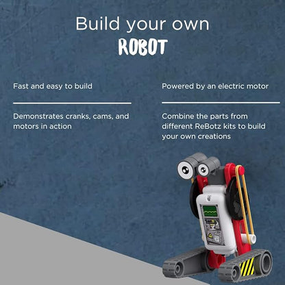 Thames & Kosmos ReBotz: Pogo – The Jammin’ Jumping Robot | Build a Wacky Motorized Robot! | Collect All 4 | Combine to Make New Robotic Creations | Great Stocking Stuffer, Easter Basket Goodie