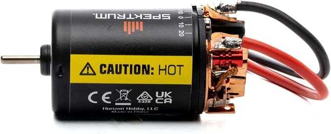 Spektrum Smart Firma 12T Rebuildable 550 3 Pole Brushed Motor, SPMXSM6123