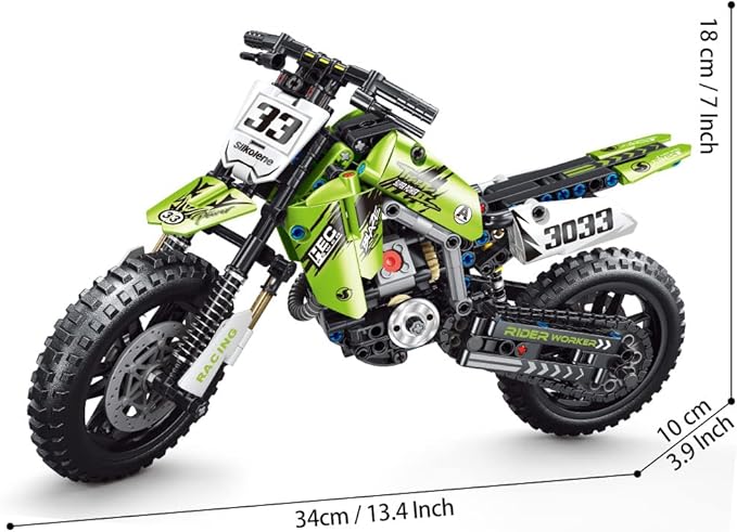 Mesiondy Motorcycle Toy Building Blocks Kit,Stem Bricks Sets,Toys for Boys & Adults,Build A Model Motorcycle, (476 Pieces)………