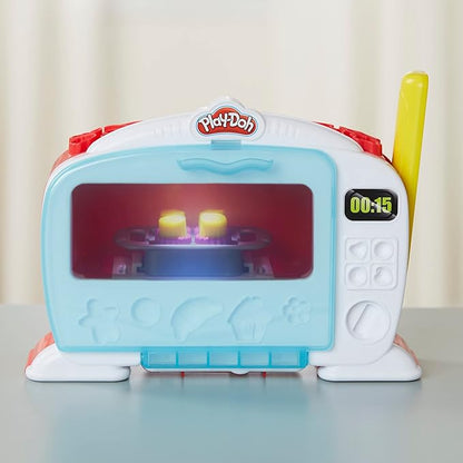 Play-Doh Kitchen Creations Magical Oven Play Food Set for Kids 3 Years and Up with Lights, Sounds, and 6 Colors (Amazon Exclusive)