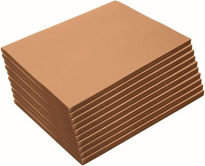 Construction Paper,Light Brown,9 inches x 12 inches,500 Sheets,Heavyweight Construction Paper,Crafts,Art,Kids Art,Painting,Coloring,Drawing,Creating,Paper,Art Project,All Purpose