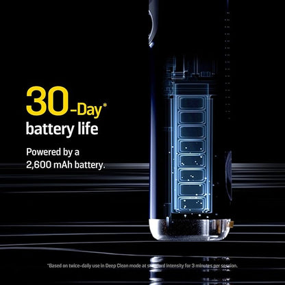 Soocas NEOS II - Sonic Electric Toothbrush and Water Flosser, Cordless Oral Irrigator, Electric Toothbrush for Adults, Portable Water Flosser, Superior Plaque Removal, Pearl White