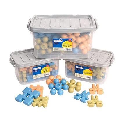 Excellerations Natural Tones Toddler Manipulatives - Set of 3