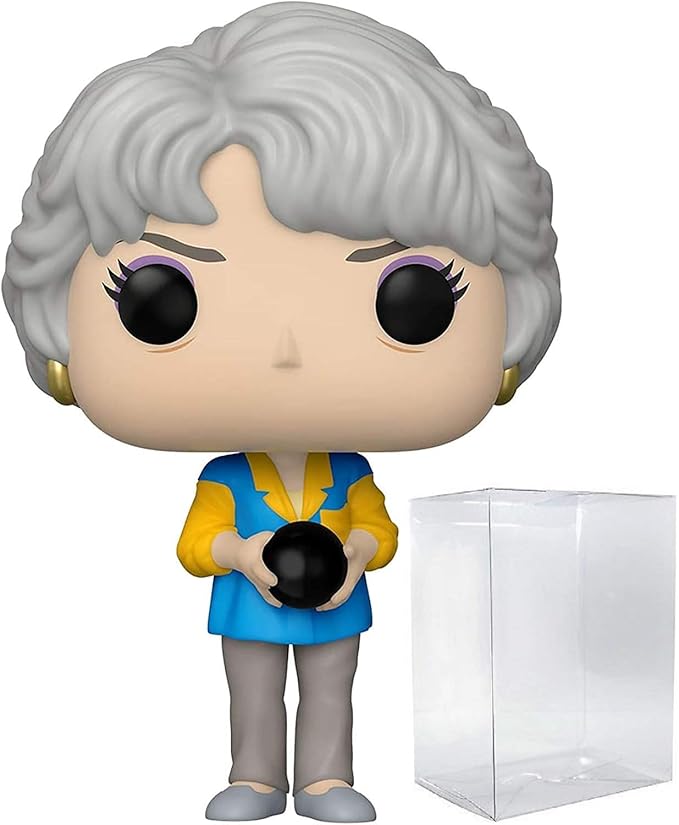 Funko TV: Golden Girls - Dorothy in Bowling Uniform Pop! Vinyl Figure (Bundled with Compatible Pop Box Protector Case), Multicolored, 3.75 inches